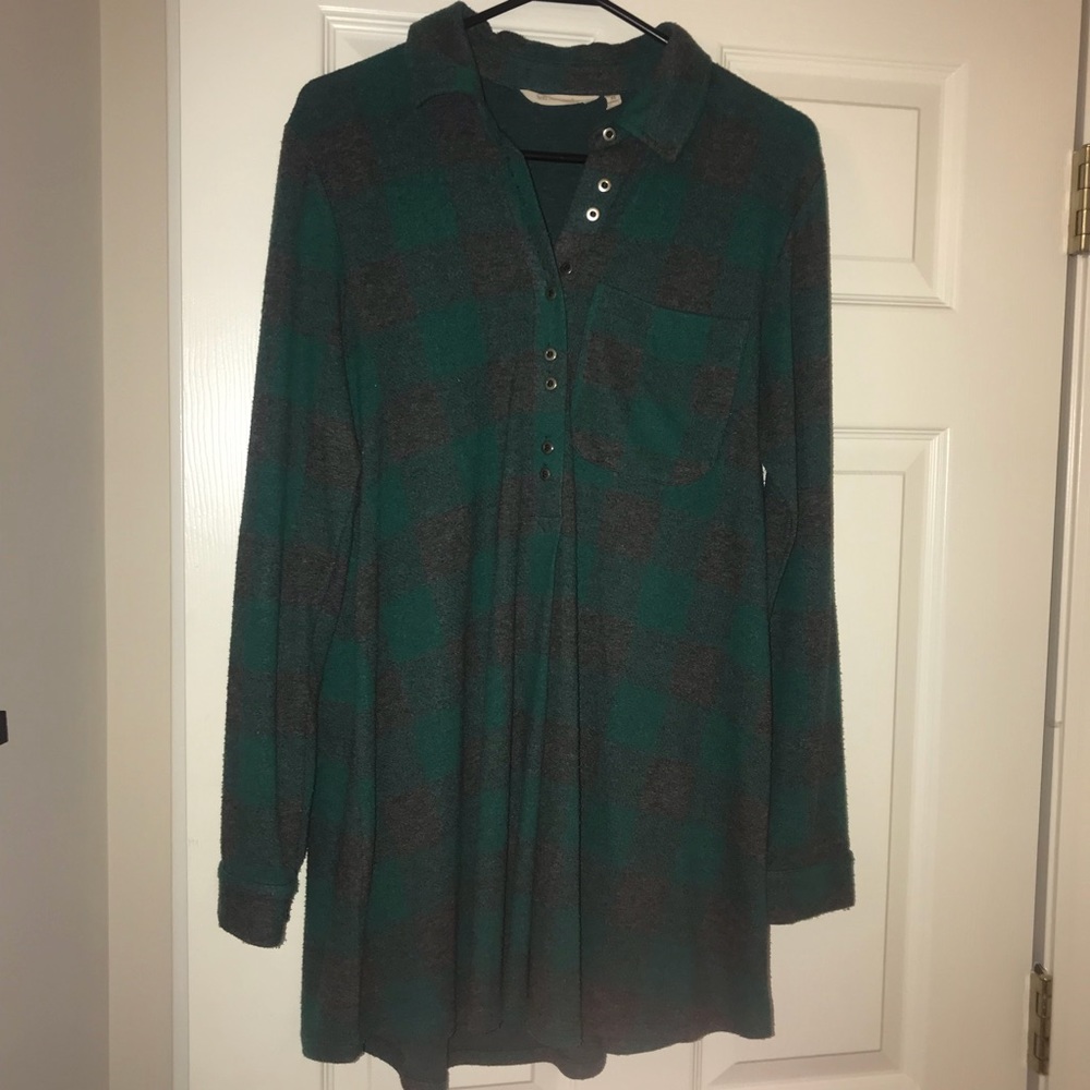 Slitherin plaid sweater